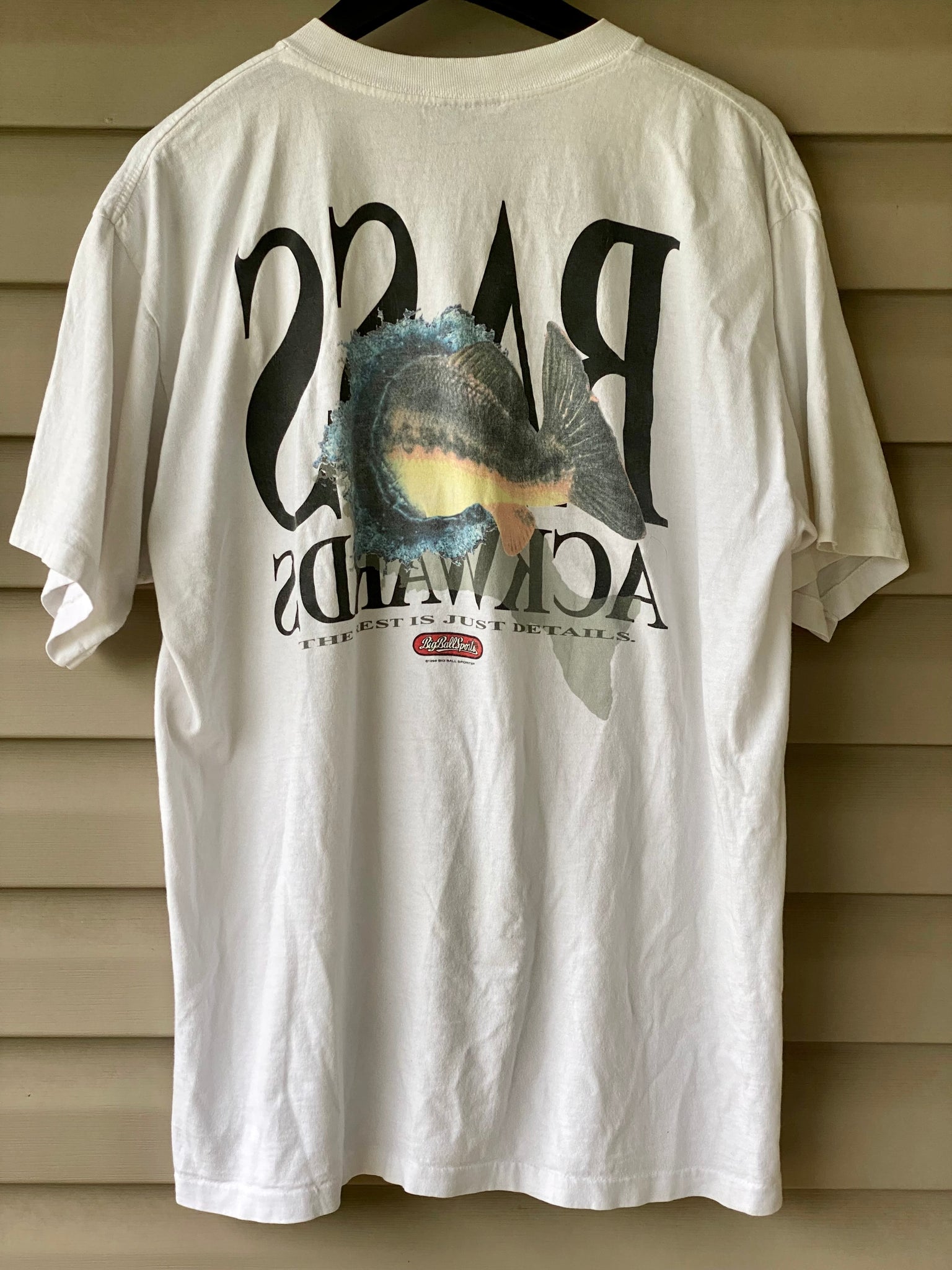 1996 Bass Ackwards Shirt (XL) – Camoretro