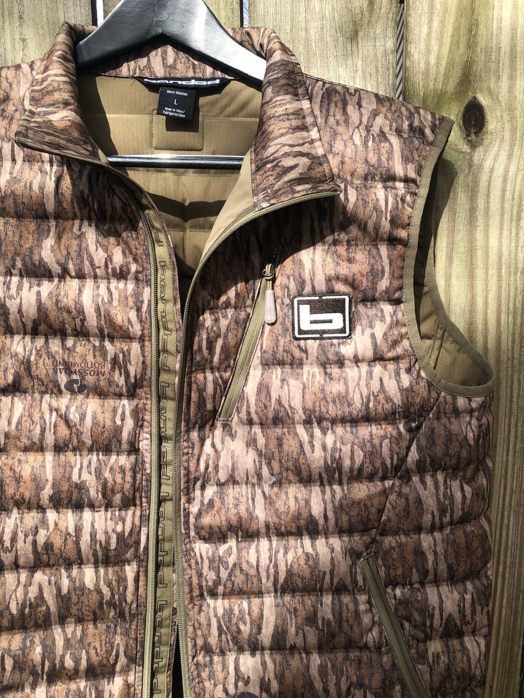 Banded Mossy Oak Bottomland Vest (L/XL)