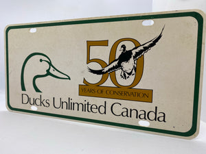 1987 Ducks Unlimited Canada 50th Plate