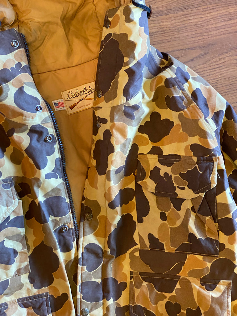 Cabela's 90s カモフラ ウール ベスト vintage camo Cabela´s 90s カモフラ ウール ベスト vintage camo