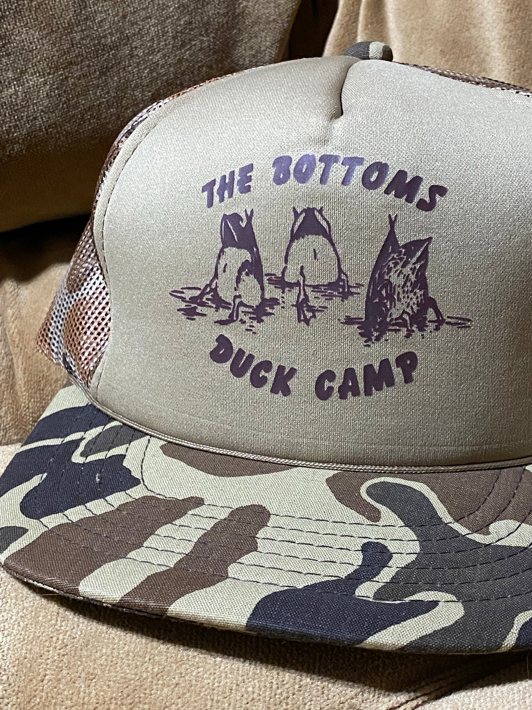 The Bottoms Duck Camp Snapback