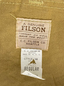 Filson Waxed Canvas Strap Vest (Reg)