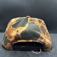 Load image into Gallery viewer, Willis Hunting Club Old School Camo Snapback