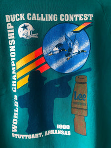 1990 World’s Champion Duck Calling Contest Sweater (S/M)
