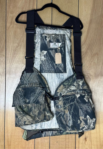 Mossy Oak Breakup Strap Vest w/ Seat (XL)