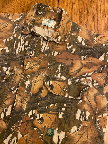 Mossy Oak Fall Foliage Chamois Shirt (L/XL)🇺🇸