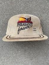 Load image into Gallery viewer, Story Co. Pheasants Forever Corduroy Strapback