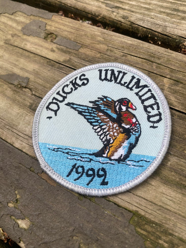 1992 Ducks Unlimited Wood Duck 3” Patch