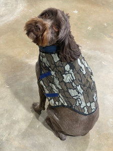 Handmade Trebark Quilted Dog Vest