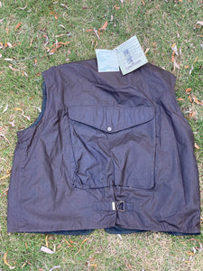 Lewis Creek Waxed Field Vest (XL)