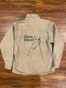 Red Head Davis Island Flannel Lined Shirt (L)