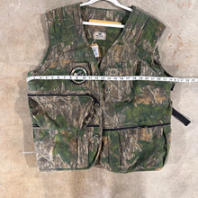 Load image into Gallery viewer, NWTF Mossy Oak Shadowleaf Vest w/ Seat (XXXL)