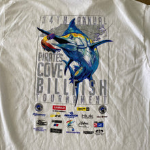 Load image into Gallery viewer, 2017 N. Carolina Pirate’s Cove Billfish Tournament Shirt (XL)