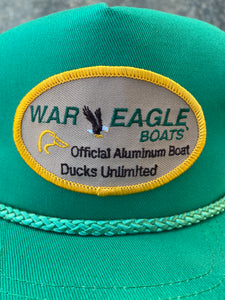 War Eagle Boats Ducks Unlimited Snapback
