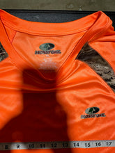 Load image into Gallery viewer, Mossy Oak Break-Up Activewear Blaze Orange Shirt (XL)