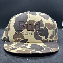 Load image into Gallery viewer, Bud King of Beers Old School Camo Snapback 🇺🇸