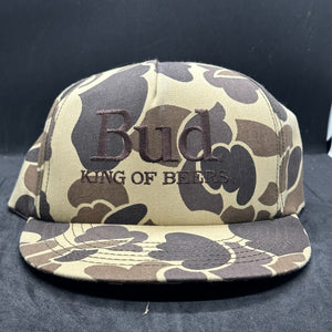 Bud King of Beers Old School Camo Snapback 🇺🇸