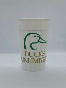90’s Ducks Unlimited 16 oz. Banquet Cups
