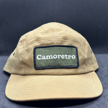 Load image into Gallery viewer, Duxbak Camoretro Patch Waxed Canvas 5-Panel Hat 🇺🇸