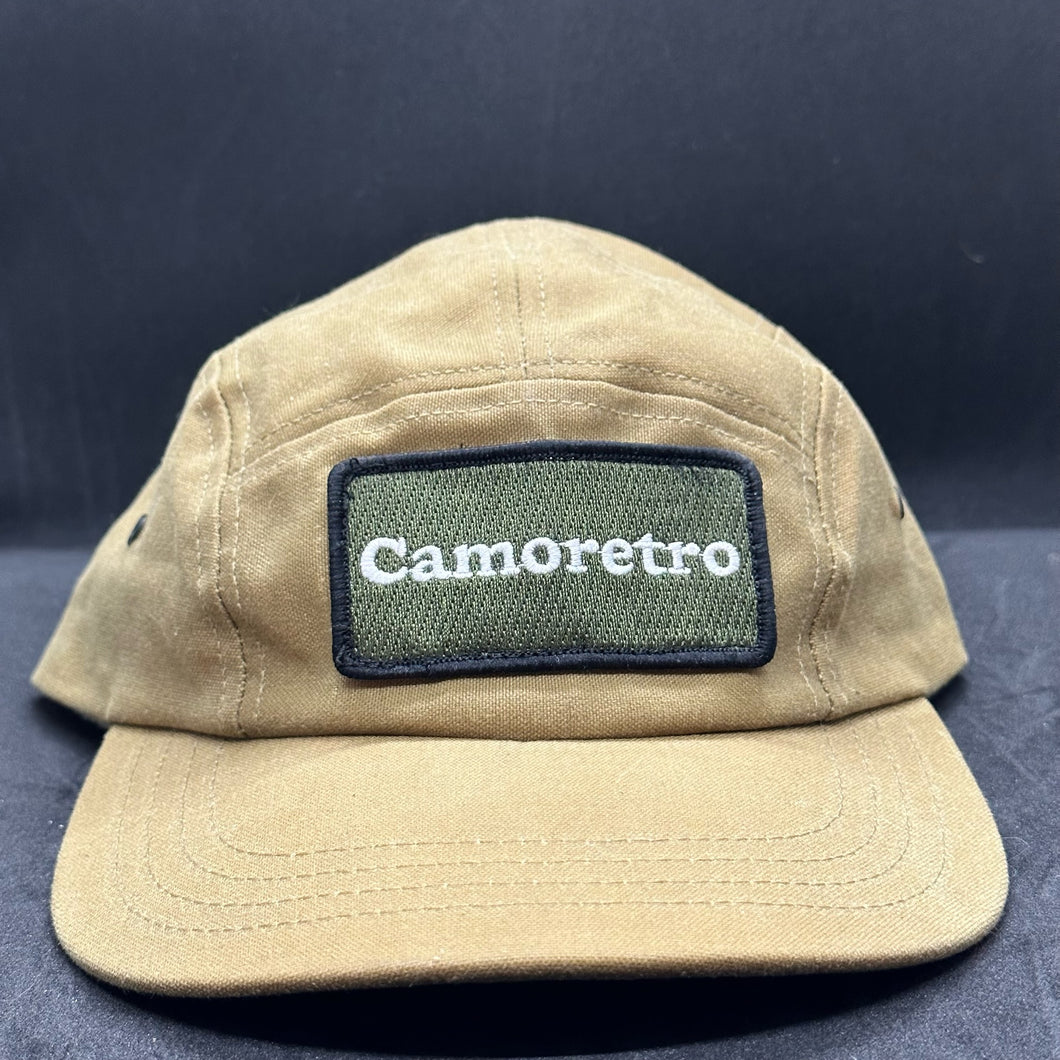 Duxbak Camoretro Patch Waxed Canvas 5-Panel Hat 🇺🇸