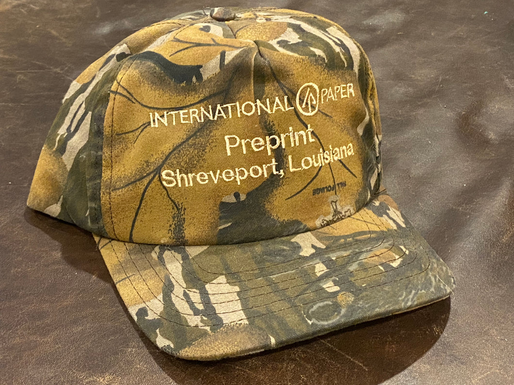 Intl Paper Mossy Oak Fall Foliage Snapback🇺🇸