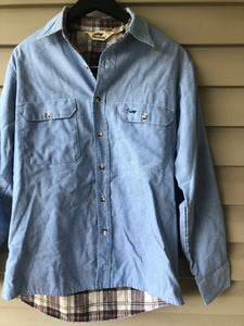 Duxbak Flannel Lined Camp Shirt (M)