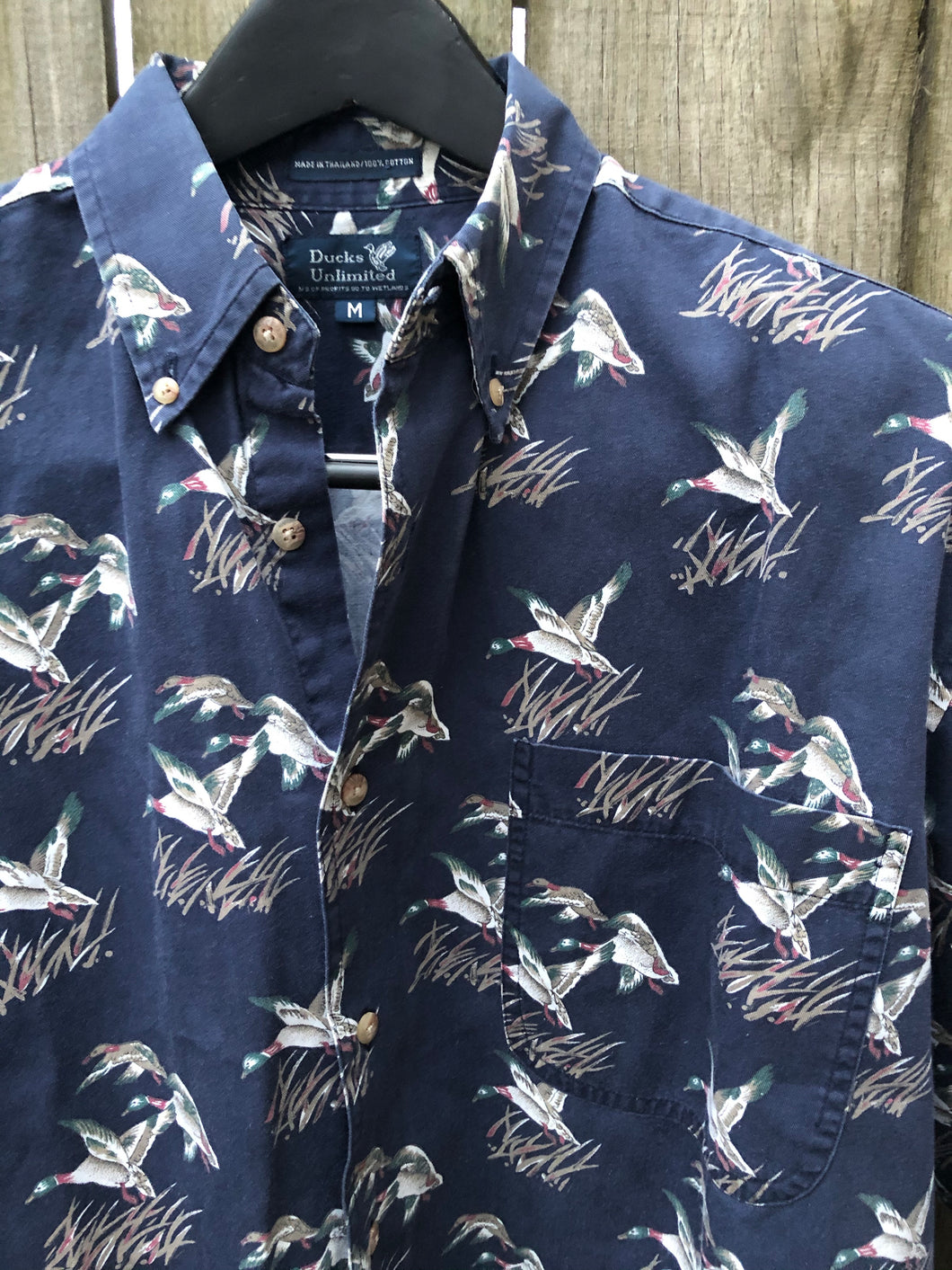 Ducks Unlimited Mallard Pattern Shirt (L/XL)