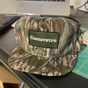 Mossy Oak Treestand Camoretro Patch Hat