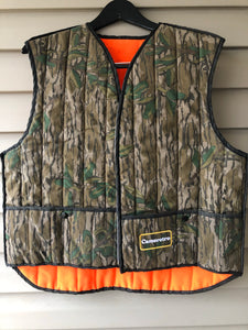 Camoretro Green Leaf Reversible Vest (M)