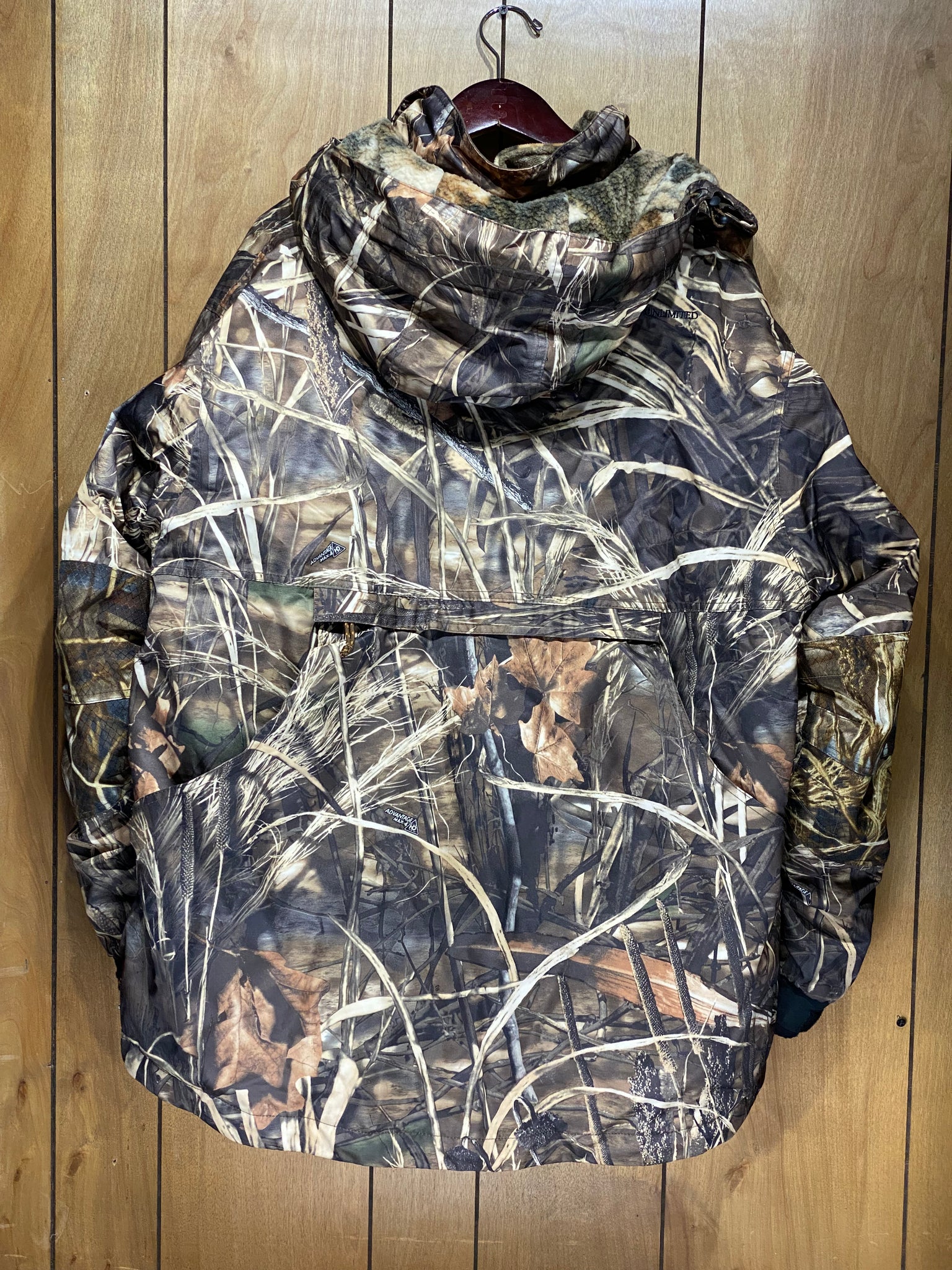 Whitewater Ducks Unlimited Realtree Max 4 HD Jacket XL