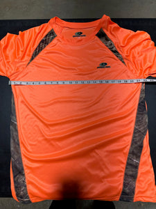 Mossy Oak Break-Up Activewear Blaze Orange Shirt (XL)