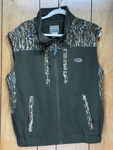 Drake Mossy Oak Bottomland Fleece Vest (S)