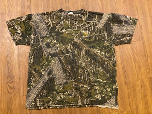 ‘03 Crow’s Neck Mossy Oak Shirt (XL)