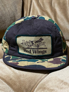 Irish Setter Red Wings Thinsulate Trapper Patch Hat (L/XL)🇺🇸