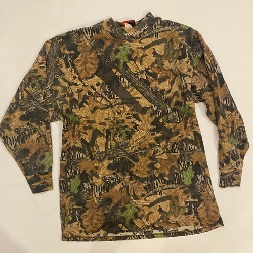 Mossy Oak Forest Floor Mock Turtleneck Shirt (XXL)🇺🇸