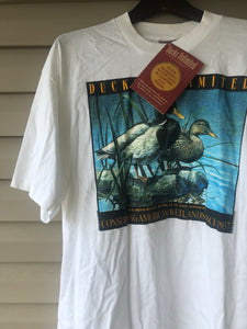 1986 DU Mallard Print Shirt (XL)