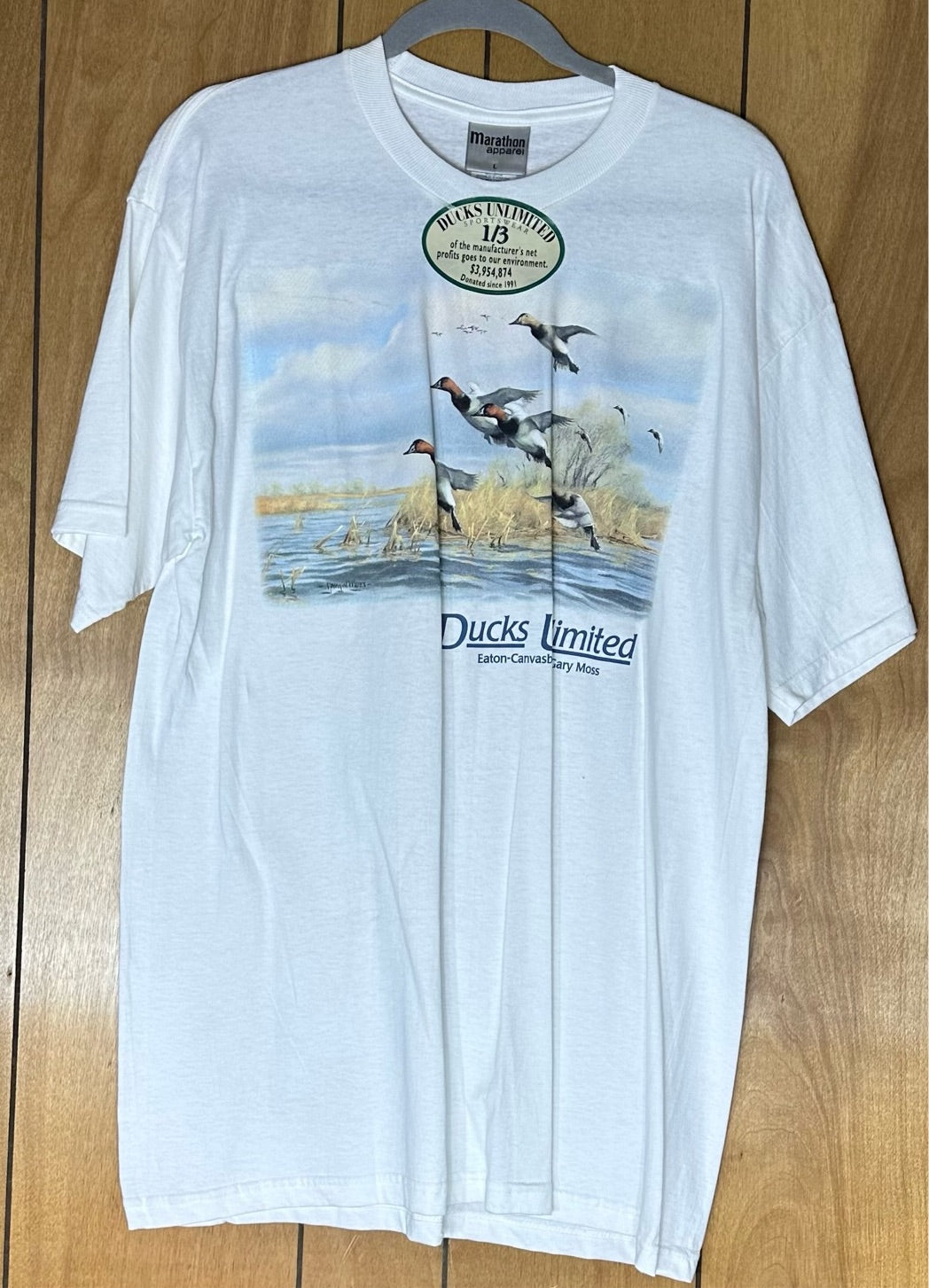 Ducks Unlimited “Eaton-Canvasbacks” Shirt (L-T)