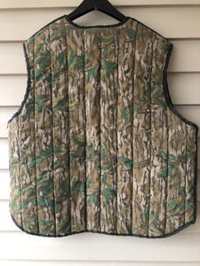 Camoretro Green Leaf Reversible Vest (M)