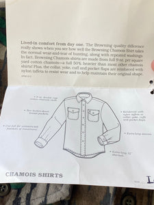 Browning Mossy Oak Chamois Shirt (L)