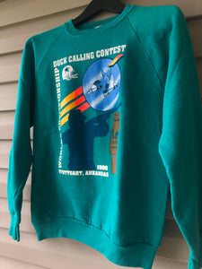 1990 World’s Champion Duck Calling Contest Sweater (S/M)