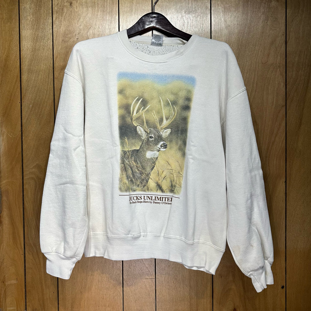 Ducks Unlimited The Buck Stops Here Crewneck (L)🇺🇸
