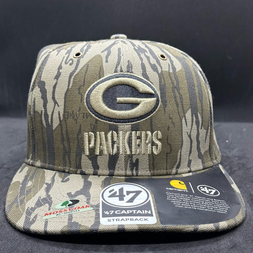 Carhartt Mossy Oak Bottomland Green Bay Packers Snapback