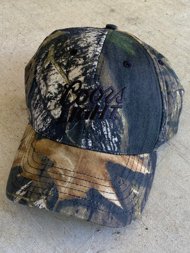 Coors Light Mossy Oak Snapback