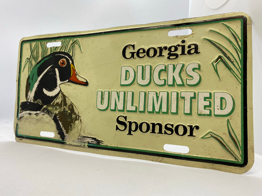 Georgia Ducks Unlimited Sponsor Plate