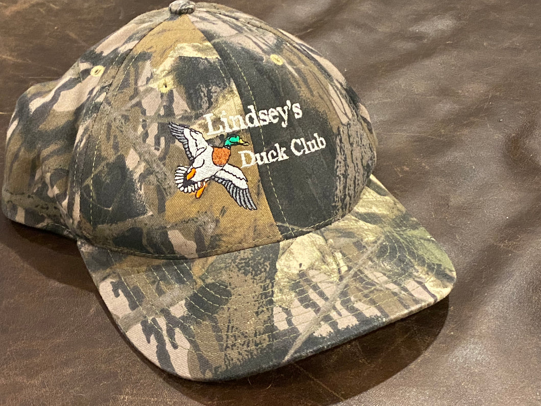 Lindsey’s Duck Club Mossy Oak Snapback