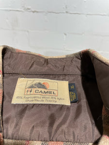 Camel Flannel Shirt (XL)