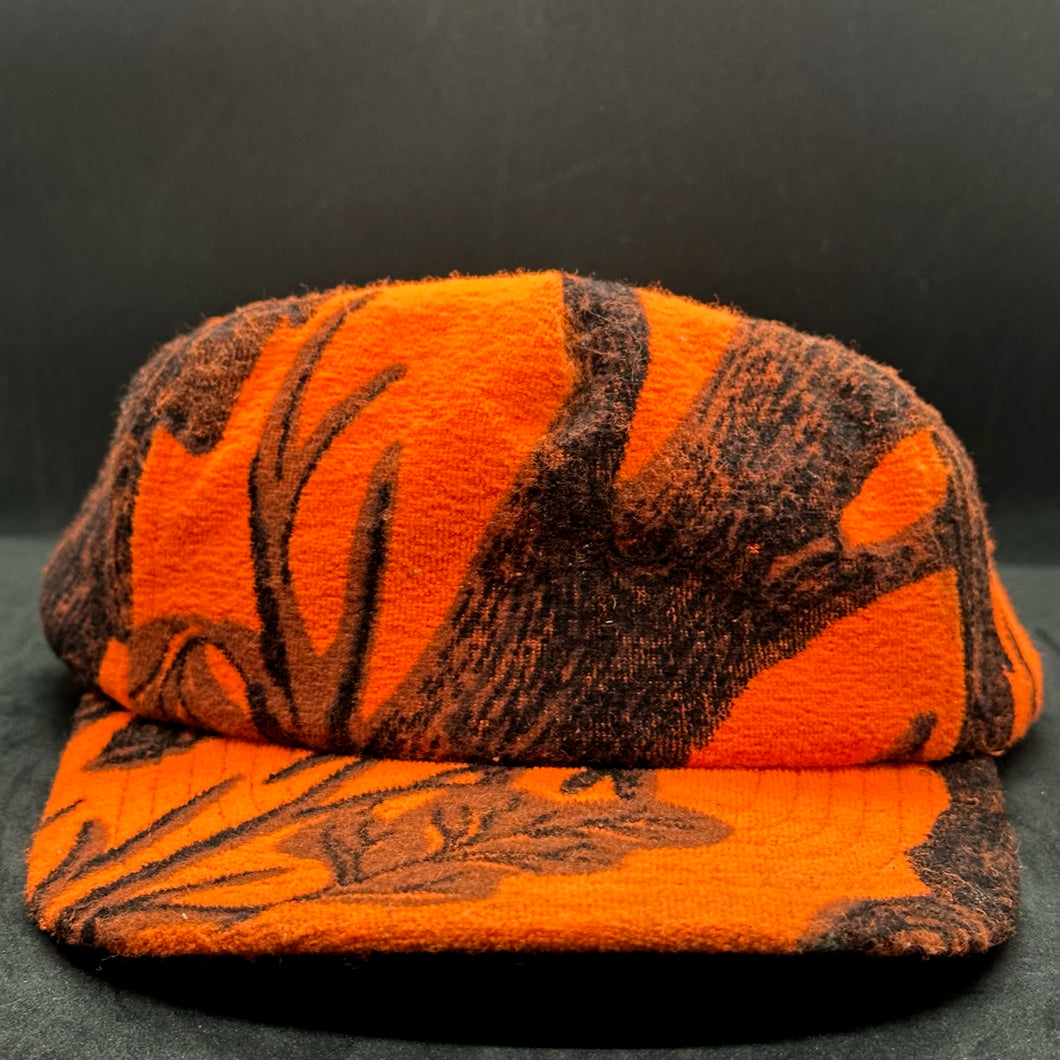 Mossy Oak Blaze Orange Hat Reversible Camo Blaze Orange Beanie