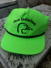 Load image into Gallery viewer, 90’s Neon Ducks Unlimited Snapback
