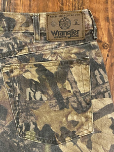 Mossy oak hot sale jeans wrangler