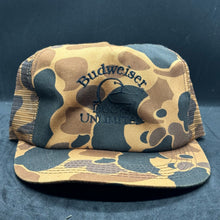 Load image into Gallery viewer, Ducks Unlimited Budweiser Snapback